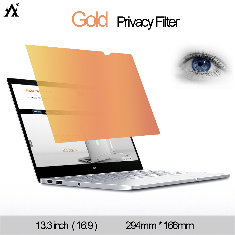 13.3 inch 294mm*166mm Gold Pri - Monitor Privacy Filter avaliação e preço