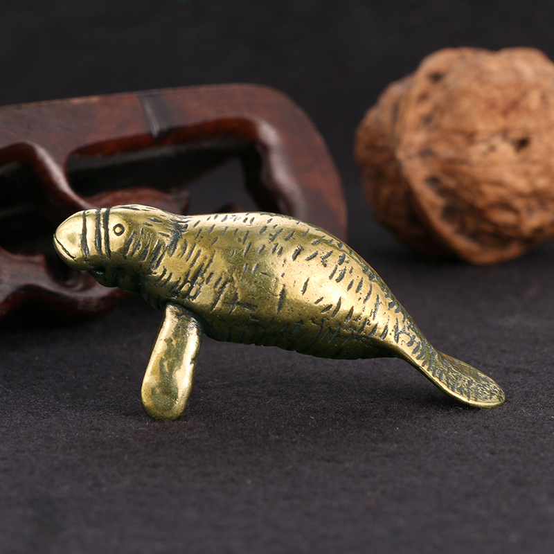 Brass Florida Manatee Decorati - Office Furniture Wholesale avaliação e preço