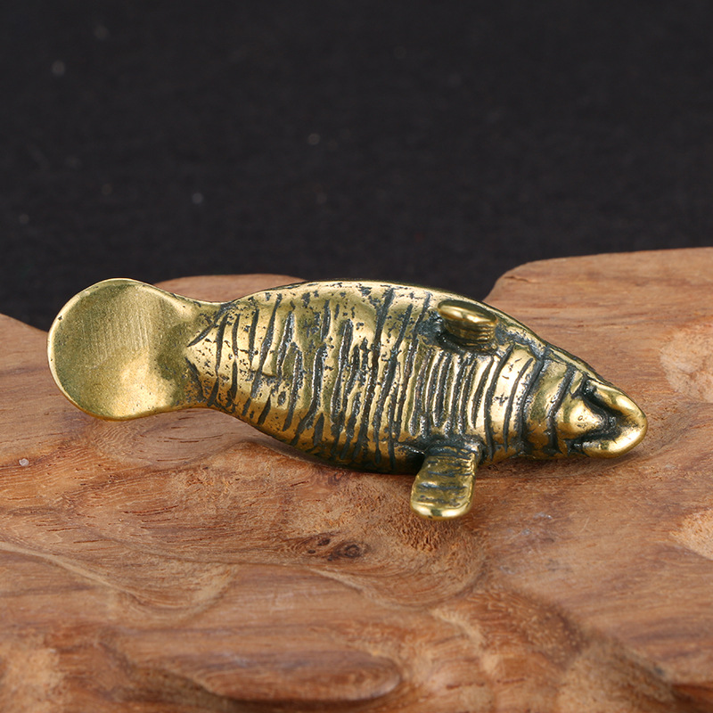 Brass Florida Manatee Decorati - Office Furniture Wholesale avaliação e preço