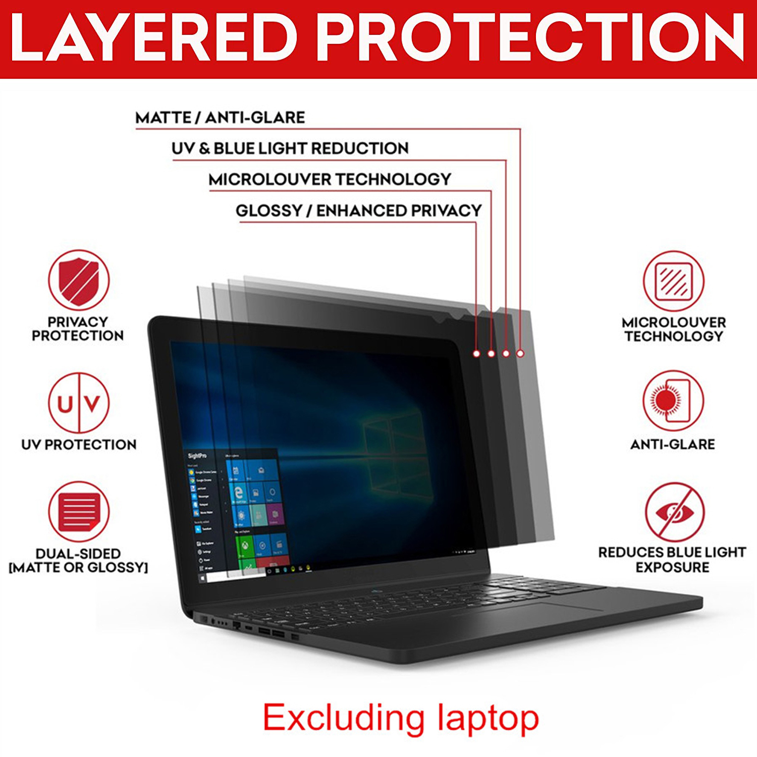 14.1 inch Anti-Glare Laptop Pr - Monitor Privacy Filter avaliação e preço