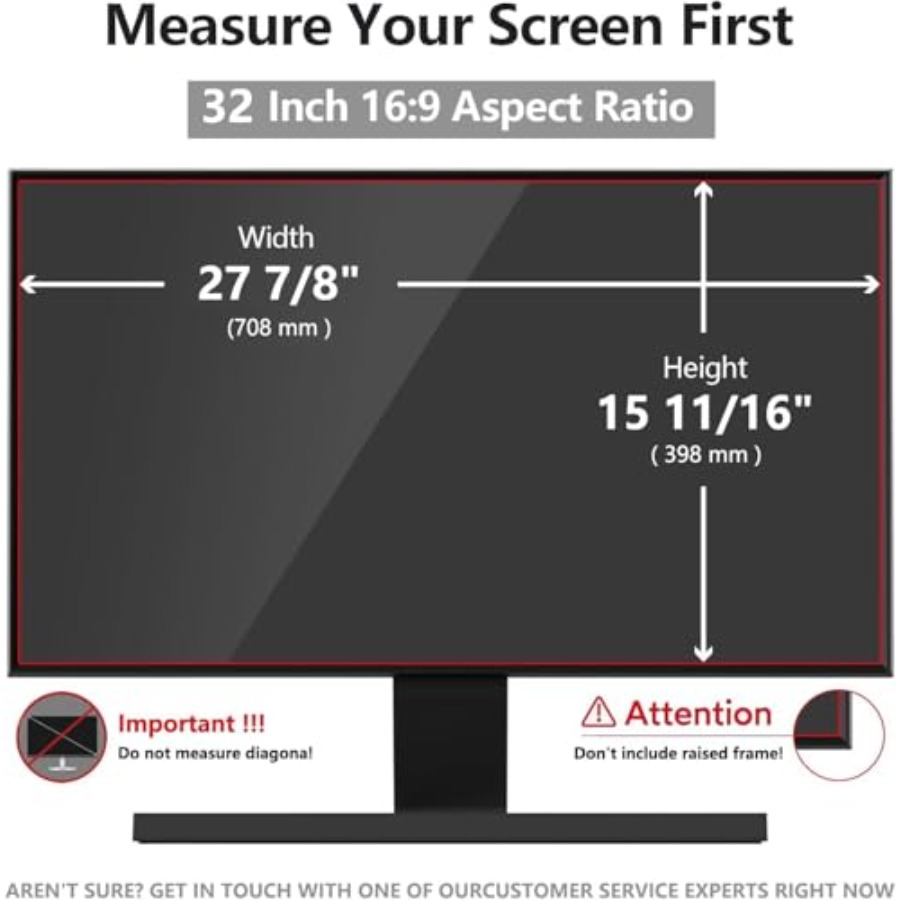 32 Inch Computer Privacy Scree - Monitor Privacy Filter avaliação e preço