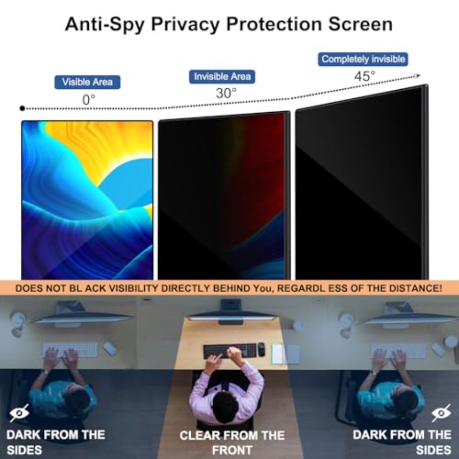 32 Inch Computer Privacy Scree - Monitor Privacy Filter avaliação e preço