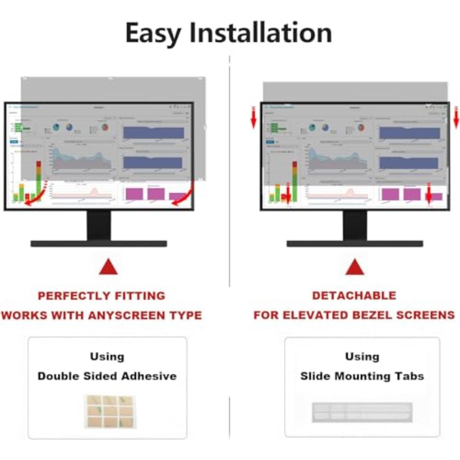 32 Inch Computer Privacy Scree - Monitor Privacy Filter avaliação e preço