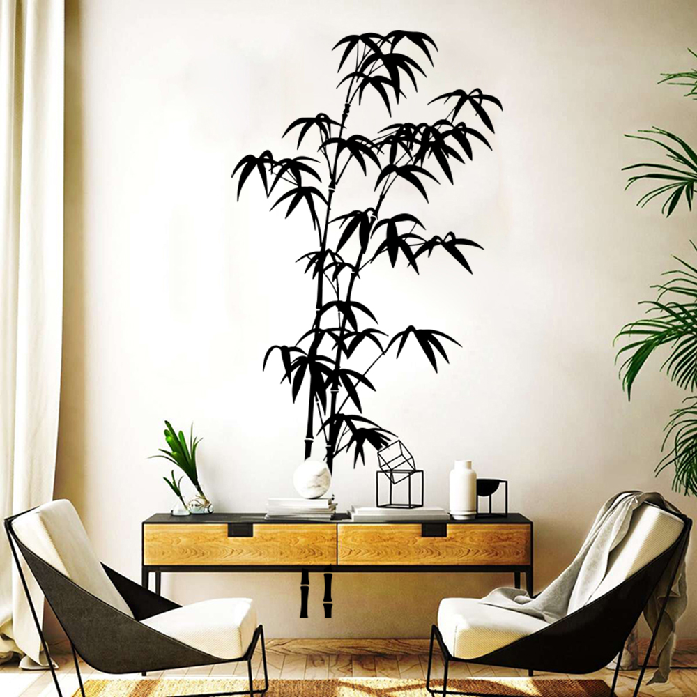Large Bamboo Tree Wall Sticker - Office Furniture Wholesale avaliação e preço