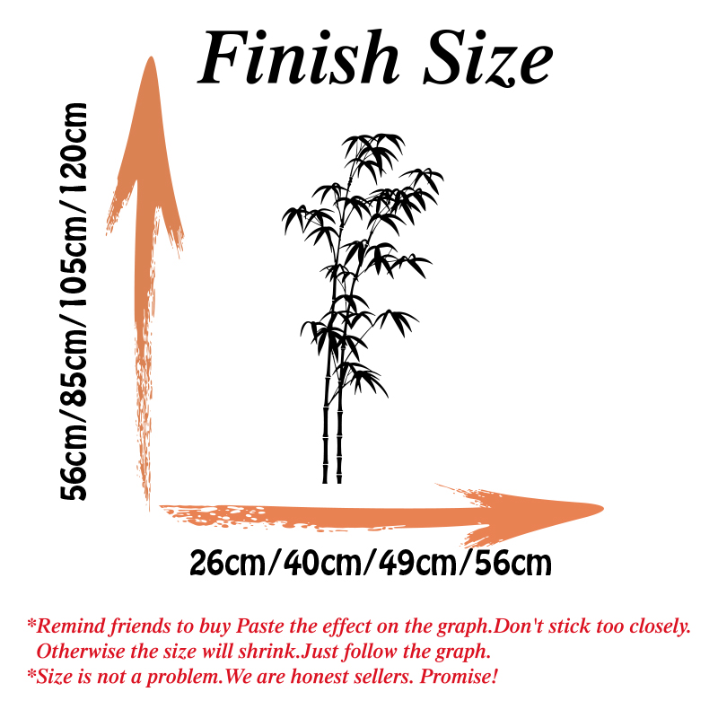 Large Bamboo Tree Wall Sticker - Office Furniture Wholesale avaliação e preço