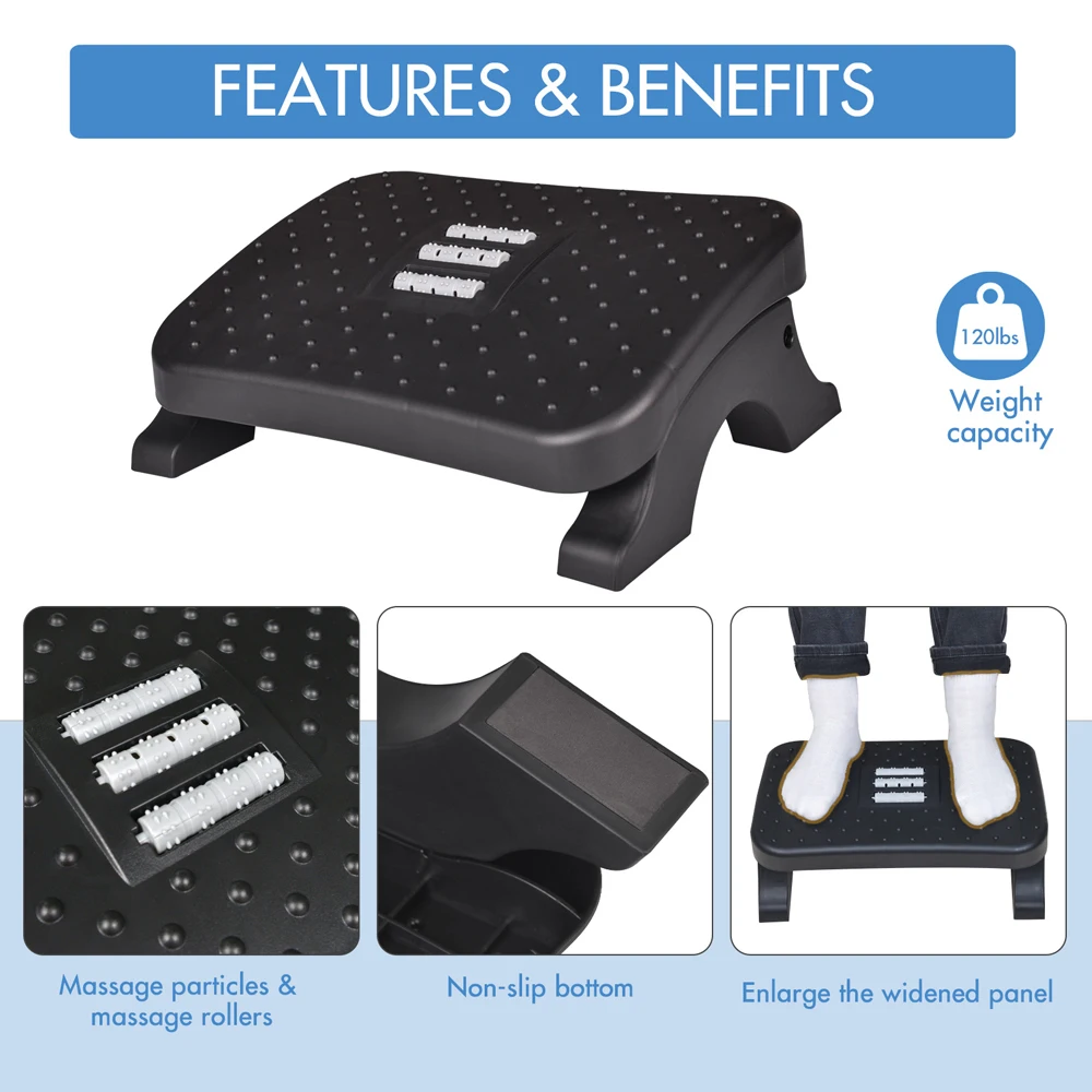 Ergonomic Under Desk Footrest  - Office Furniture Wholesale avaliação e preço