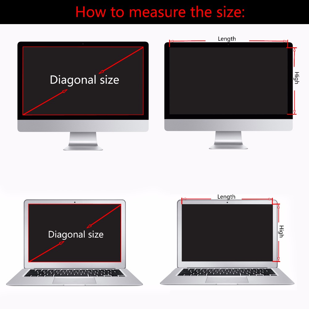 13.3 inch 16:10 28.6cm*17.9cm  - Monitor Privacy Filter avaliação e preço