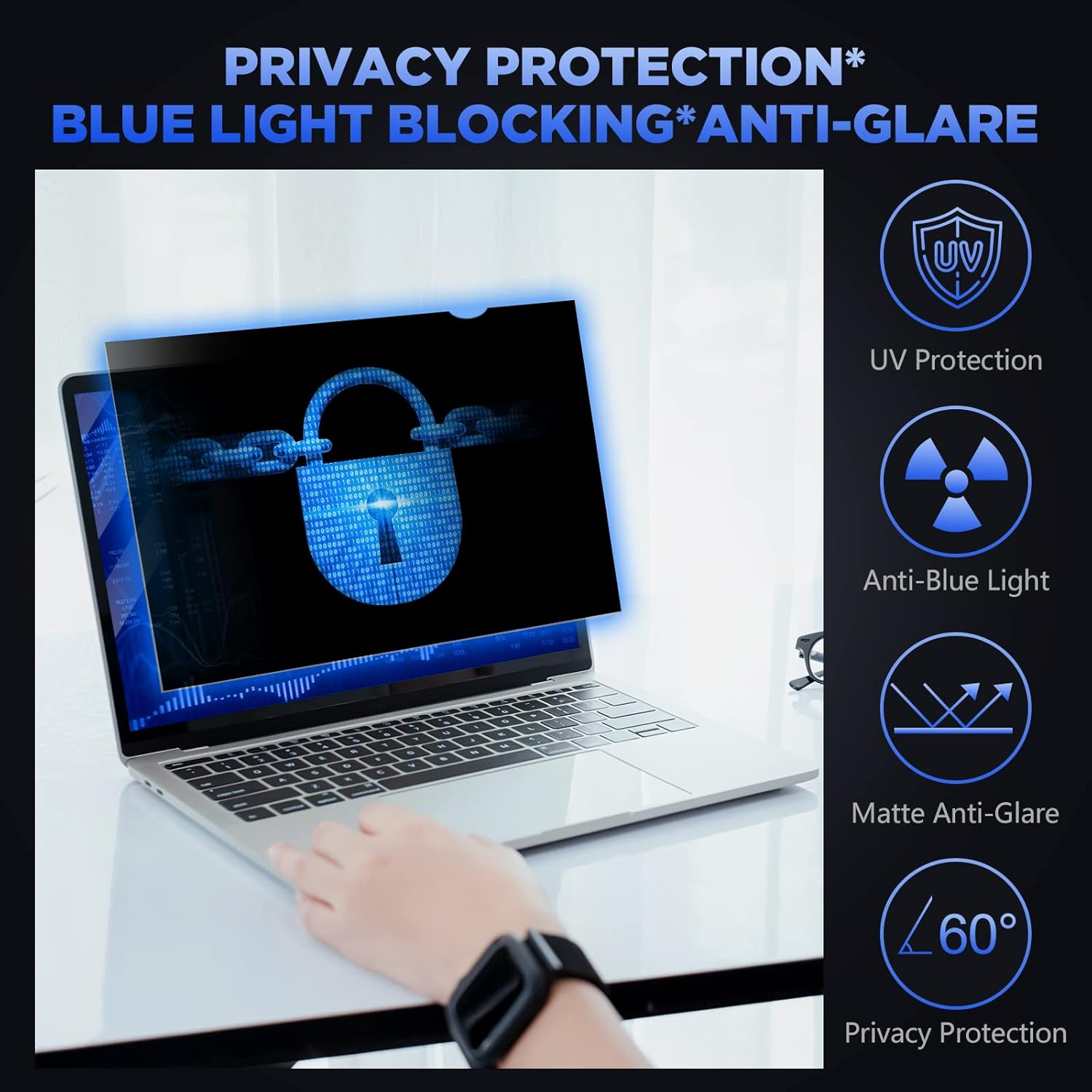For Macbook Monitor Privacy Sc - Monitor Privacy Filter avaliação e preço