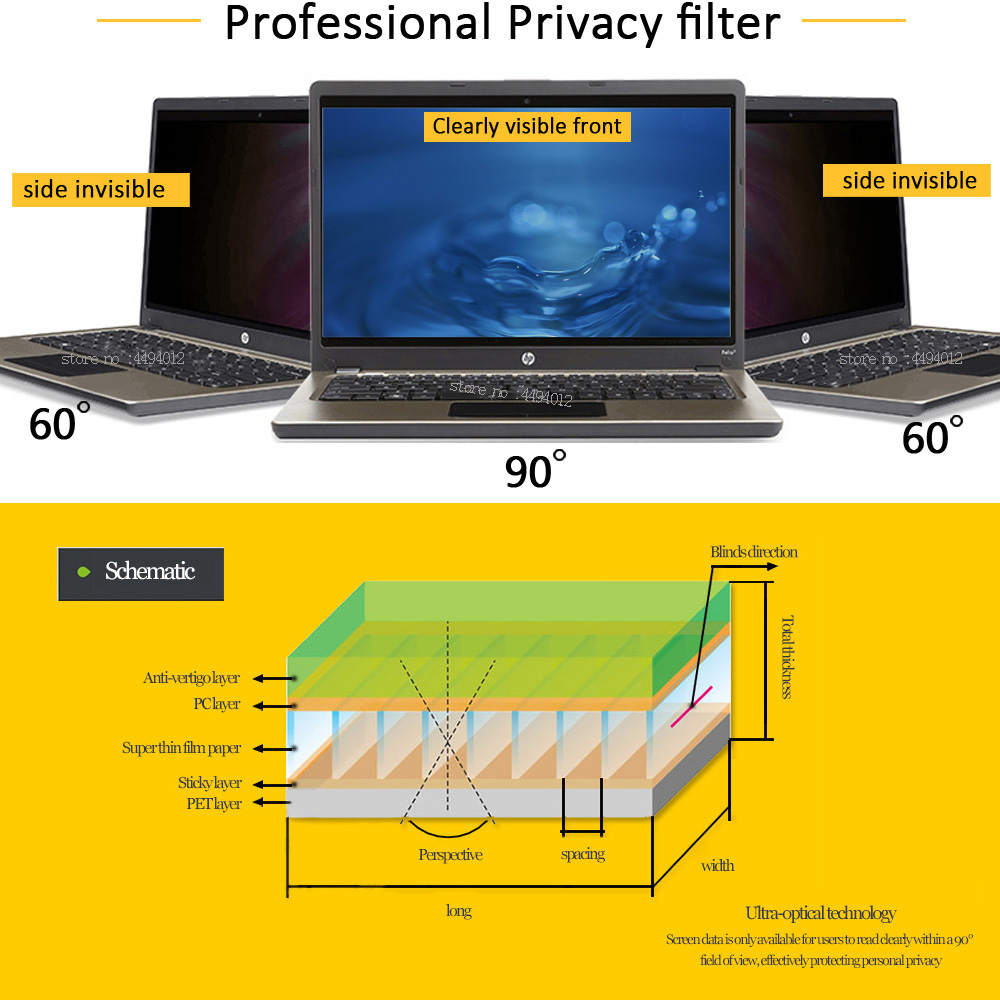 24 inch 532mm*299mm 16:9 Compu - Monitor Privacy Filter avaliação e preço